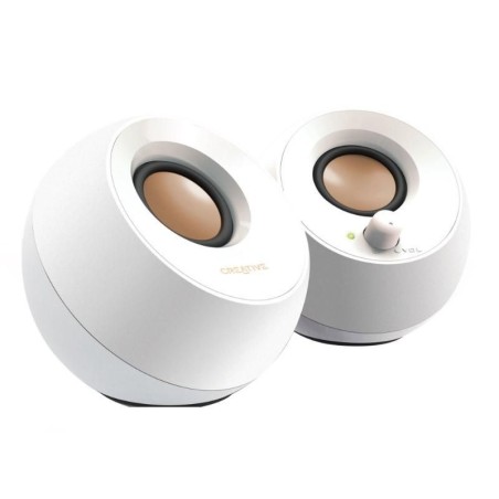 Creative Labs Speaker 35mm Pebble WH 44W - Premium Sound Quality for Ultimate Audio Experience!